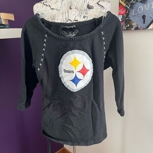7 for $30 Steelers Touch by Alyssa Milano Sweatshirt